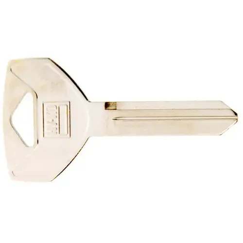 Key Blank, Brass, Nickel, For: Chrysler Vehicle Locks - pack of 10