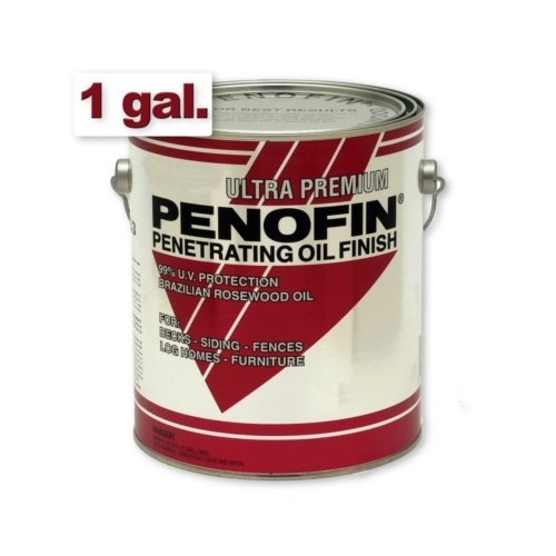 Penetrating Wood Stain Ultra Premium Transparent Clear Oil-Based 1 gal Clear