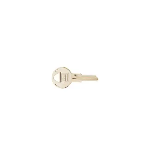 Key Blank, Brass, Nickel, For: Yale Cabinet, House Locks and Padlocks - pack of 10