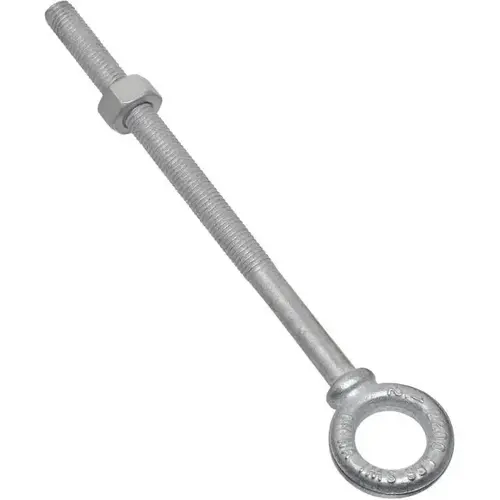 3260BC 1/2" x 8" Forged Eye Bolt Galvanized Finish - pack of 3