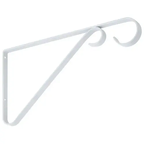 V2653 9" Plant Bracket White Finish