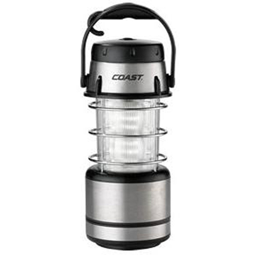 Area Lantern, LED Lamp, 60 Lumens Lumens Gray