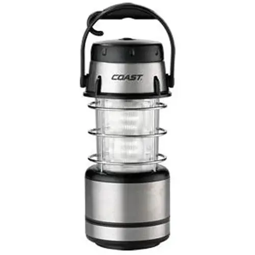 Area Lantern, LED Lamp, 60 Lumens Lumens Gray