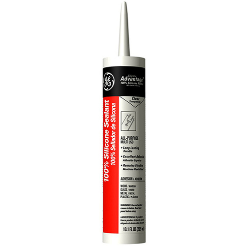 Silicone I 612 Silicone Rubber Sealant, Clear, 24 hr Curing, -60 to 400 deg F, 10.1 oz Tube