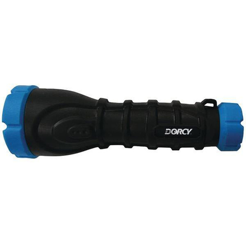 Flashlight, AAA Battery, LED Lamp, 110 Lumens, 100 m Beam Distance, 18 hr Run Time, Blue/Red/Yellow