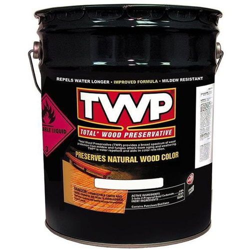 TWP TWP101-5 100 Series -101-5 Wood Preservative, Cedartone, Liquid, 5 gal, Can