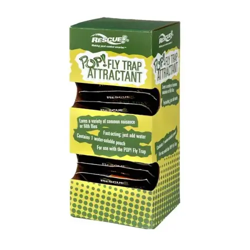 Rescue PFTA-DB12 Rescue Display Box of Pop Fly Trap Attractant