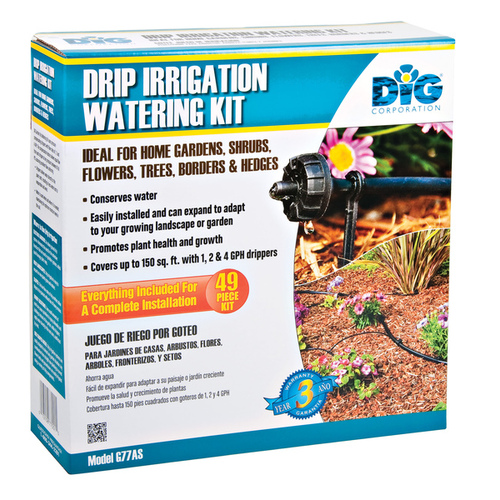 DIG CORPORATION G77-AS Drip Watering Kit With Pressure Regulator