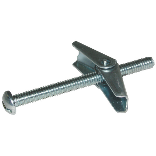 Toggle Bolt - Round Head Slotted 3/16" x 5" - Zinc pack of 50