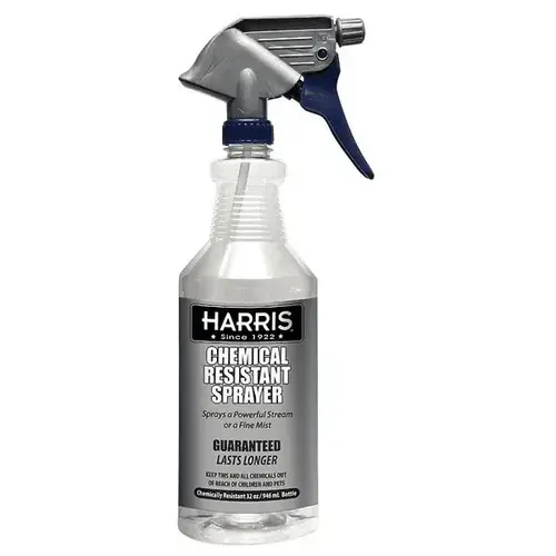 Spray Bottle Chemical Resistant 32 oz Mister/Sprayer Gray