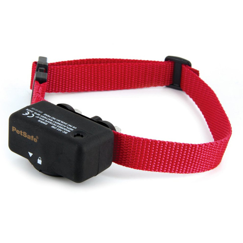 PetSafe PBC17-16635 PBC-102 Bark Control Collar, Battery, Nylon/Plastic, Red