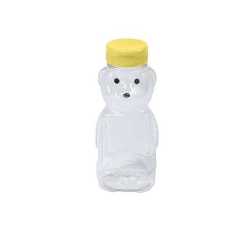 Little Giant HBEAR12 Honey Bear Bottle 12 oz White