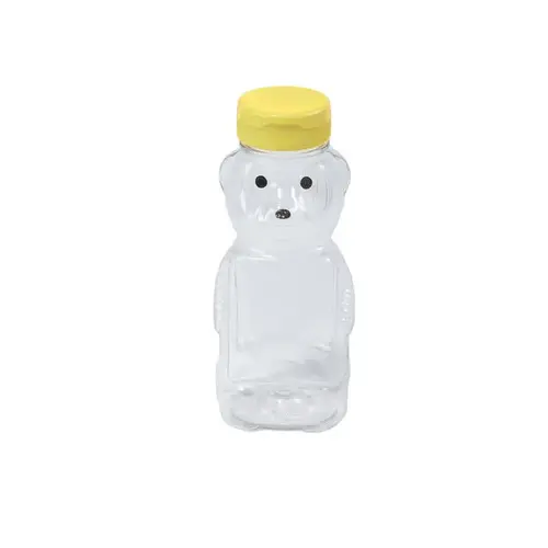 Honey Bear Bottle 12 oz White