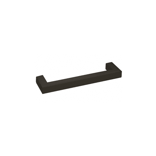 CRL SQ180RB Oil Rubbed Bronze "SQ" Series 18" Square Tubing Mitered Corner Single-Sided Towel Bar