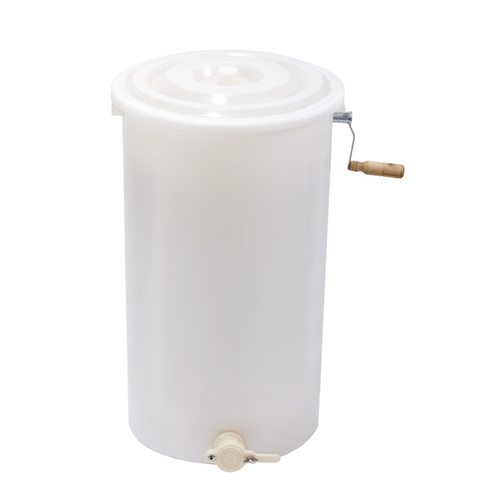 Little Giant EXT2PL Honey Extractor Manual Hand Crank 2-Frame Plastic White