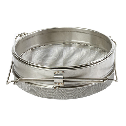 Stainless Steel Honey Strainer Silver