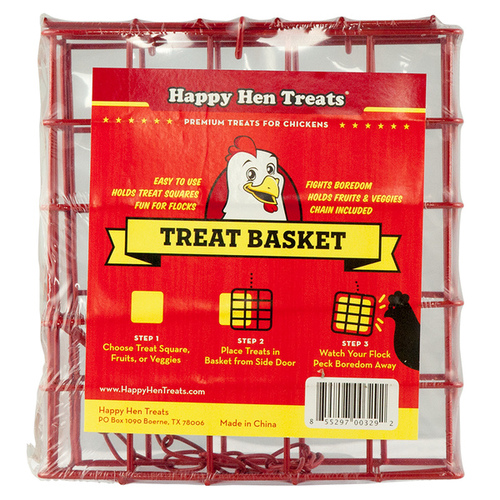 Happy Hen Treats 17085 Happy Hen Treat Square Basket