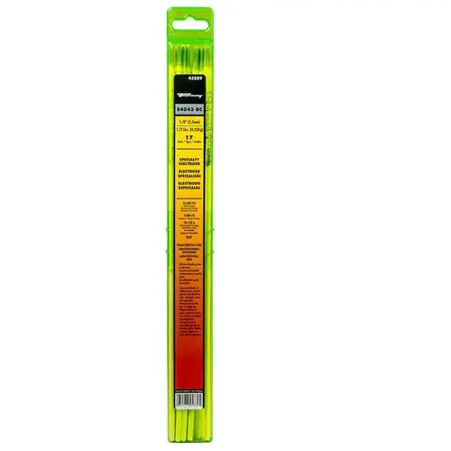 DC Aluminum Arc Flux-Coated Welding Rod, 1/2 Lb., 1/8-In., 17-Pk.