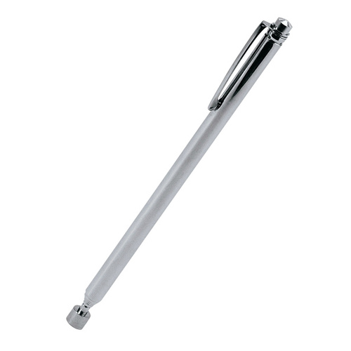 Magnetic Pick-Up and Pointer Tool 25.5" Telescoping 3 lb. pull Silver