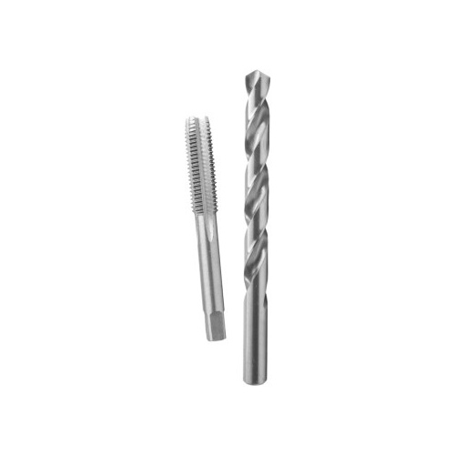 Century Drill & Tool 97518 Metric Plug Tap & Drill Bit Set, 11 x 1.5mm, 3/8-In., 2-Pc.