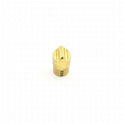 ND Series Push and Turn Button Bright Brass Finish