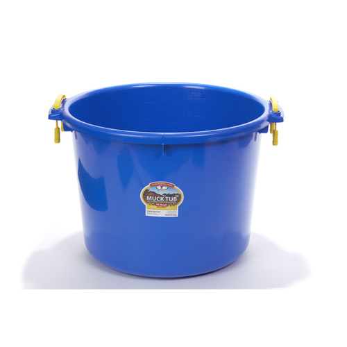 Bucket Multi-Purpose 70-Quart Plastic Blue