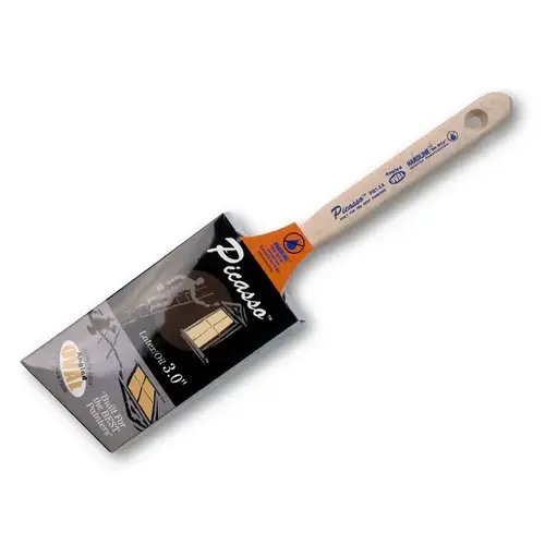 3" Angle Picasso Paint Brush - Standard Handle