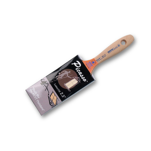 2.5" Straight Picasso Paint Brush - Beaver Handle