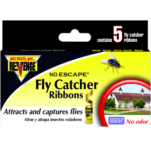 Fly Catcher, Solid, 5 Pack Clear/Light Yellow - pack of 5