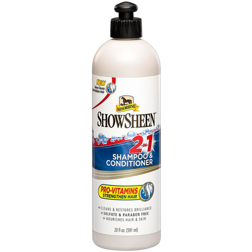 ShowSheen 2-in-1 Shampoo & Conditioner For Horses, 20-oz.