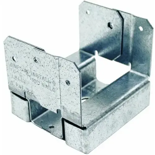 AB Series Post Base, 4 x 4 in Post, Steel, ZMAX - pack of 20