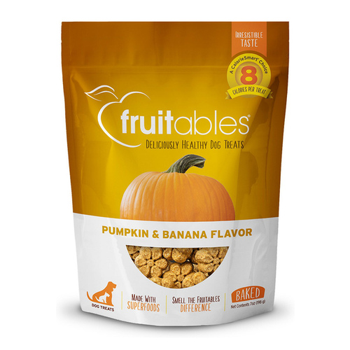 Fruitables Pumpkin & Banana Mix Dog Treats 7-oz