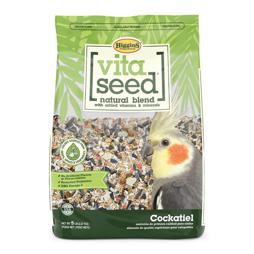 Vita Seed Cockatiel Food 5-lbs