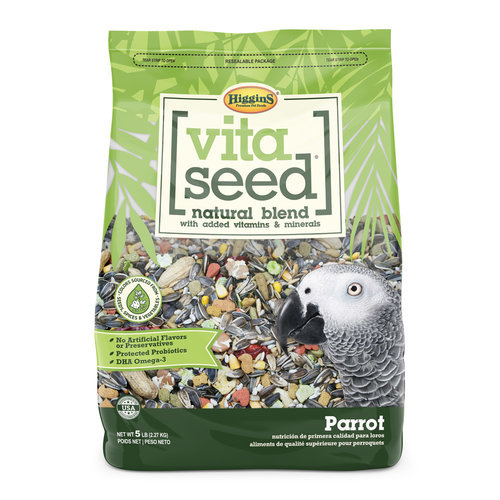 Higgins Premium Pet Foods PA21004 Vita Seed Parrot Food 25-lbs