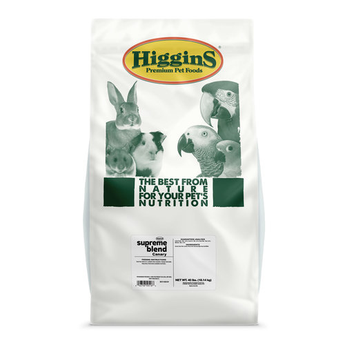 Higgins Premium Pet Foods CN50601 Supreme Canary Food 50-lbs