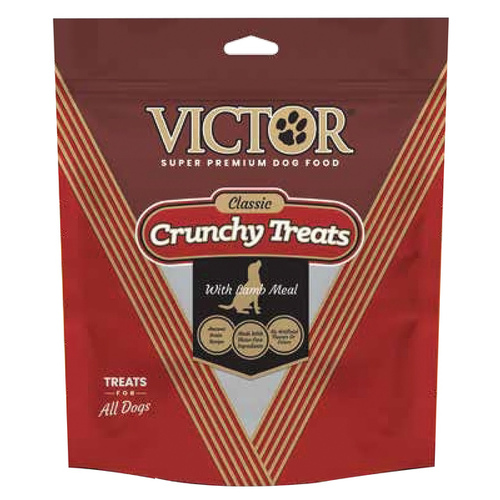 Victor - Mid America Pet Food 08634641 Crunchy Treats with Lamb Meal for All Dogs 28-oz Pouch