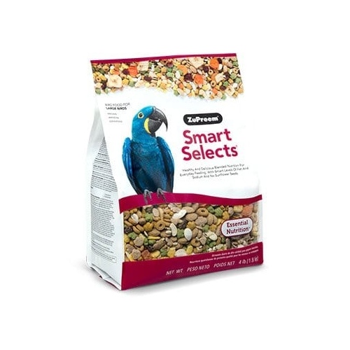 ZuPreem Smart Selects Large Birds 4-lbs