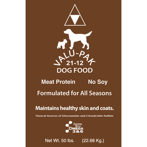 Specialty Feeds, Inc V43191 Valu-Pak 21/12 Dog Food