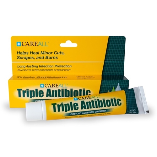 Care ALL Products TAO1 Triple Antibiotic Ointment Cream 1-oz