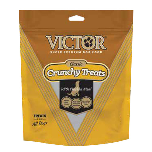 Victor - Mid America Pet Food 9021 Crunchy Treats with Chicken Meal for All Dogs 28-oz Pouch