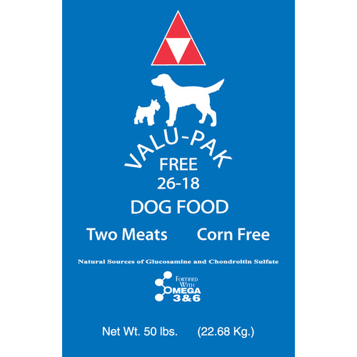 Specialty Feeds, Inc F43195 Valu-Pak Free 26/18 Dog Food