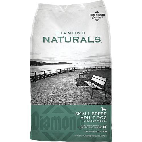 Diamond Pet Food N1315 Diamond Naturals Small Breed Adult Lamb & Rice Formula Dry Dog Food 6-lb Bag