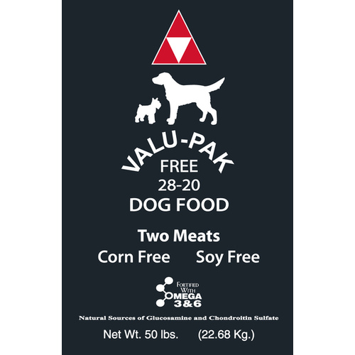 Valu-Pak Free 28/20 Dog Food