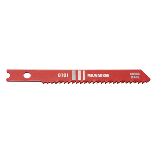 Milwaukee 48420101 2-3/4" Long 12 Teeth Per Inch Jig Saw Blade - pack of 5