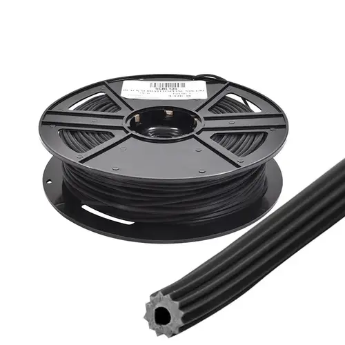CRL 5CBL135 Black .135 Screen Retainer Spline - 500 Foot Roll