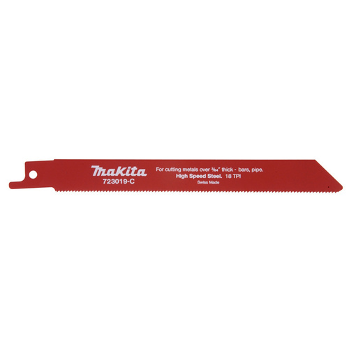 CRL 7230195 6" (18 Teeth Per Inch) Metal Cutting Blade for JR3060T Makita Variable Speed Recipro Saw