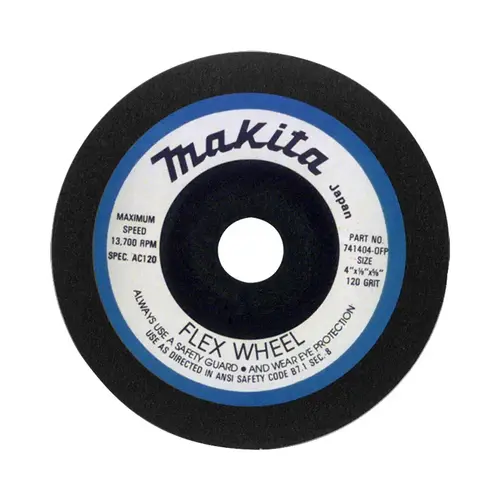CRL 7414040FP 120 Grit 4" Flex Wheel