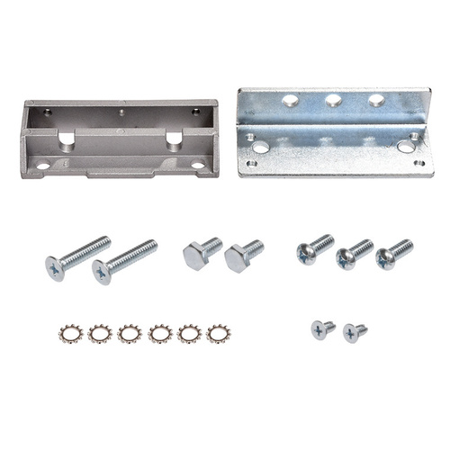 Overhead Concealed Closer Mounting Clip Set for Arch Aluminum