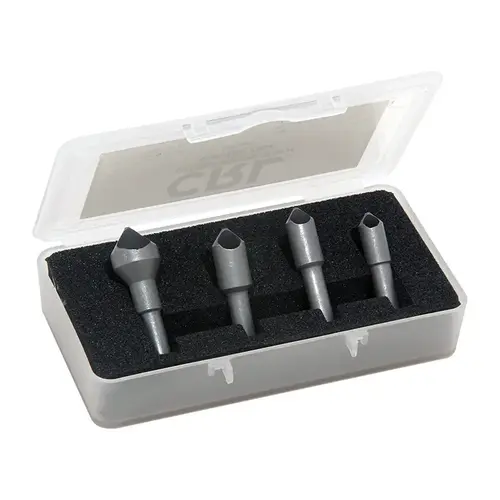 CRL CS4 Brand 4 Piece Countersink Set for No. 6 to 16 Screws