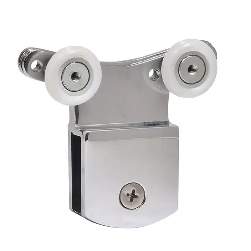 CRL DK66BA Brite Anodized 3/8" Top Hanger Bracket for CK/DK Cottage Series Sliders